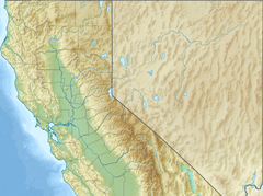 Map of Northern California with pin icon indicating the location of the MCHCD office