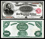 $1,000 (Fr.379c) George Meade.