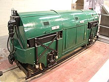 The sole preserved 1927 Stock unit of the London Post Office Railway