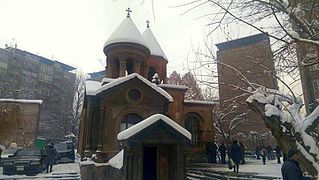 Saint Ananias' Chapel, Yerevan, 1889