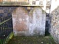 Grave of Rev John Smith, Rector from 1832 to 1870 and his son Josiah William Smith QC