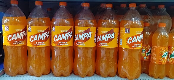 Campa Cola - Orange Flavor in 2023, Reliance Mart, Mega ISCON Mall, Ahmedabad