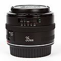 Canon EF 35mm f/2 lens