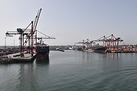 The container port in 2023