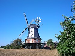 The windmill in Borgsum