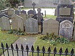 Wordsworth Group of Graves in Churchyard of Church of St Oswald
