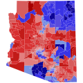 2018 Arizona Secretary of State election by precinct