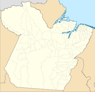 Monte Dourado is located in Pará