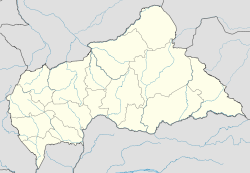 Tiringoulou is located in Central African Republic