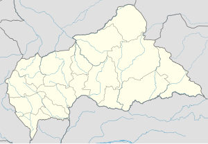 Yalinga is located in Central African Republic
