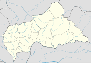 Kpété is located in Central African Republic