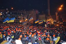 Maidan defenders on Institutskaya Street are ready to defend themselves