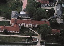Aerial photograph of Győrtelek