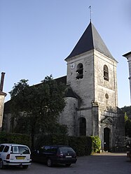 The church in Couvignon