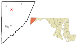 Location of Accident, Maryland