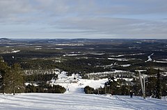 View from the top of Suomu fell