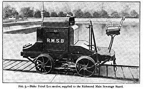 The 1902 Blake narrow gauge locomotive