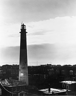 Jack Boucher's photo of the lighthouse at night