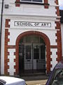 Falmouth School of Art - original building - Entrance.