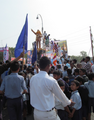 School children pay rich tribute to Dr B R Ambedkar on Namvistar Din.