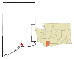 Location of Carson, Washington