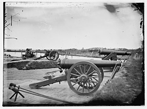 Washington, District of Columbia. James rifles in Fort Totten