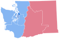 2008 United States presidential election in Washington by congressional district