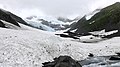 Byron Glacier in Alaska (on Commons)