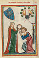 Image 52The Codex Manesse, a German book from the Middle Ages (from History of books)