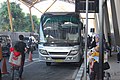 DAMRI Airport bus bound for Purabaya Terminal, Juanda International Airport