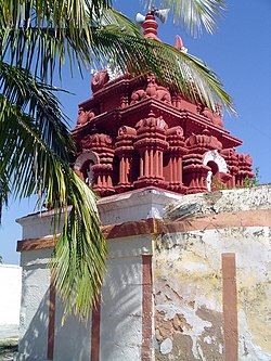 The temple at the top of the hill