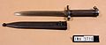 Knife bayonet m/1896 for m/1896 and m/1938 rifles (overall length 330 mm/13 in)