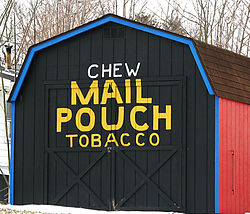 Reproduction Mail Pouch tobacco barn