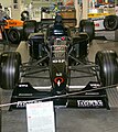 In 1998 Arrows switched from a white and blue livery to a black one. This is Mika Salo's Arrows-Yamaha A19.