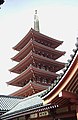 Pagoda, Sensoji, Asakusa, Taito-ku, Tokyo