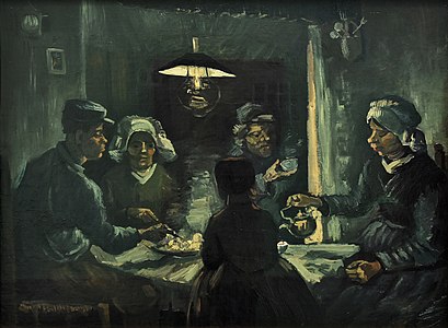 Second Study for The Potato Eaters, 1885, Kröller-Müller Museum, Otterlo
