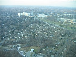 Aerial view of White Oak in January 2007