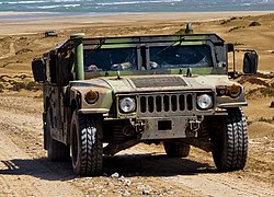Through corporate history, the Humvee manufacturer AM General also had rights to fit the seven-slot grille.