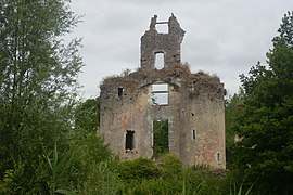 Ruins of the chateau of Vaujours