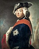 Painting as King of Prussia by Antoine Pesne, c.1745