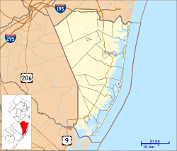 Bay Head is located in Ocean County, New Jersey
