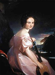 Miss Walton of Florida, 1833, oil on canvas, a portrait of Octavia Walton Le Vert