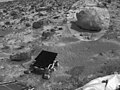 Yogi rock (circled) on Mars – near the Sojourner rover.