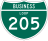 Interstate 205 Business marker