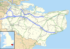 Petham is located in Kent