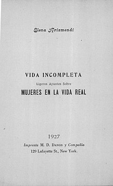 Photograph of the cover of a book.
