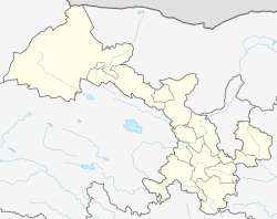 Tianshui is located in Gansu