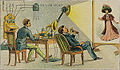 Image 18Artist's conception: 21st-century videotelephony imagined in the early 20th century (1910) (from History of videotelephony)