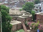 Fatehpur Sikri: Hamamm, in front of the Buland Darwaza