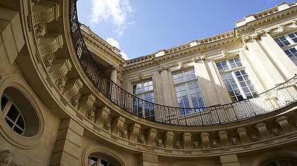 Detail of the courtyard